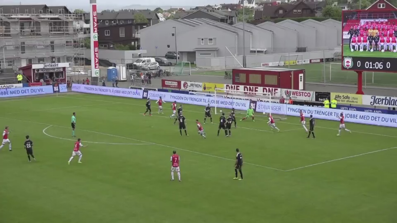 Bryne - Hønefoss 2-1